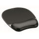 Mouse Pad gel CRYSTAL, black