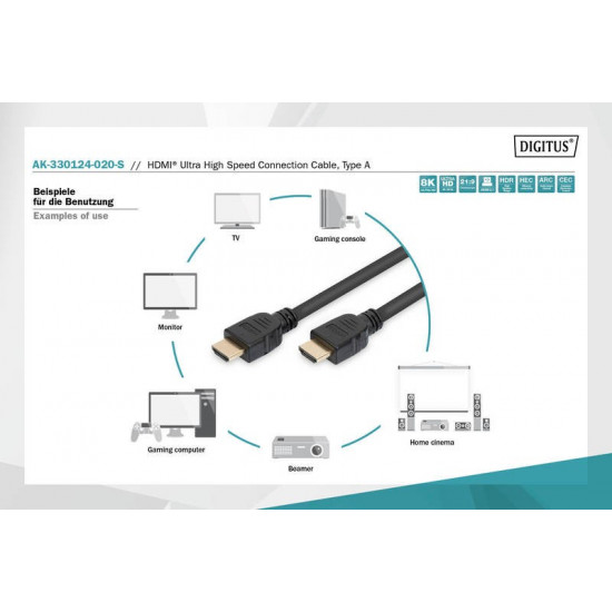 Connection Cable AK-330124-020-S