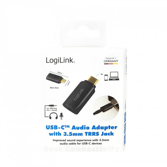 USB-C to 3.5mm audio adapter