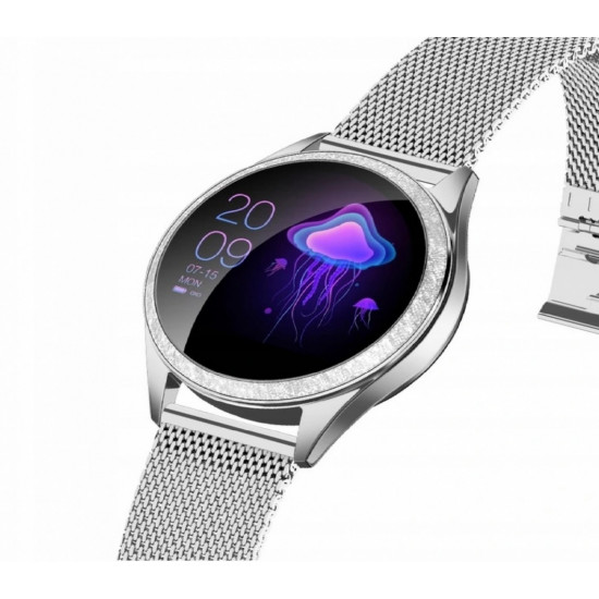 Smartwatch ORO SMART CRYSTAL SILVER