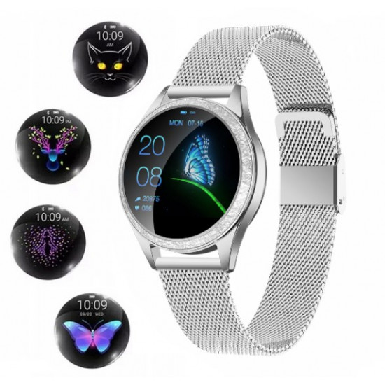 Smartwatch ORO SMART CRYSTAL SILVER