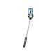 Selfie stick tripod wireless black