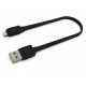 Cable GCmatte Lightning flat 25 cm