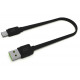 Cable GCmatte USB-C flat 25 cm