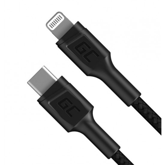 Cable USB-C-Lightning PowerStream, 100 cm, PD