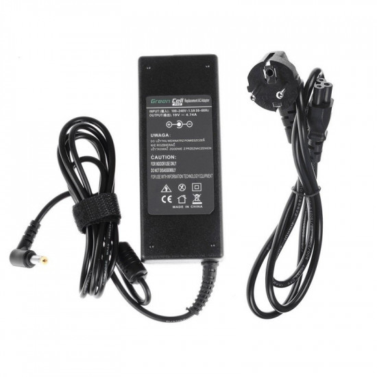 Charger PRO 19V 4.74A 5.5-1.7mm 90W for Acer 5733