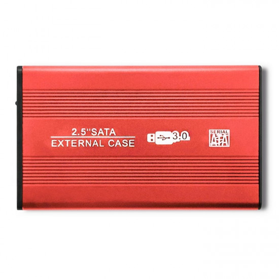 Hard drive adapterUSB3.0 HDD/SSD 2.5 SATA3 red