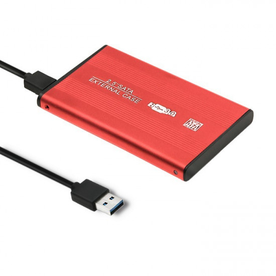 Hard drive adapterUSB3.0 HDD/SSD 2.5 SATA3 red