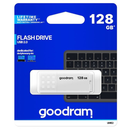 Pendrive UME2 128GB USB 2.0 white