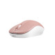 Wireless mouse Toucan pink-white