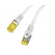 Patchcord CAT.6A S/FTP LSZH CU 0.25M grey