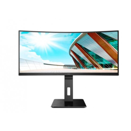 Monitor CU34P2A 34 inch VA Curved 100Hz HDMIx2 DP Height Adjustment