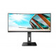 Monitor CU34P2A 34 inch VA Curved 100Hz HDMIx2 DP Height Adjustment