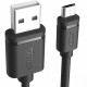 USB - microUSB CABLE 2.0 1,5M, M/M Y-C434GBK