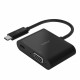 USB-C to VGA+ Charge Adapter 60W