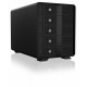 ICY BOX IB-3805-C31 external case for 5 HDD, Single