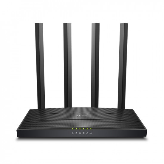 TP-Link Archer C6U rout er AC1200 1WAN 4LAN 1US