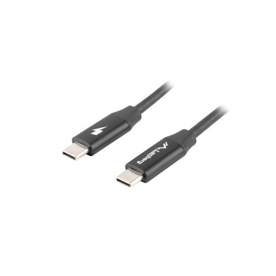 Cable USB-C M/M 2.0 CA-CMCM-40CU-0010-Black 1m