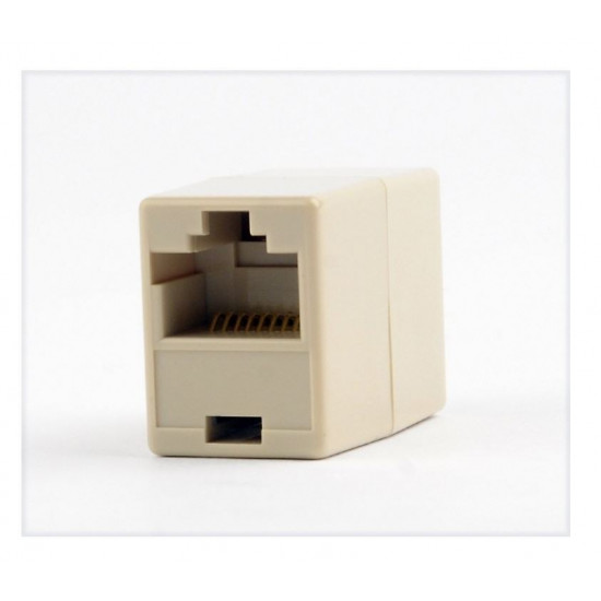 In-line coupler Rj45/RJ45 UTP 10 pcs