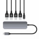 HUB 4x USB 3.1 GEN1 1x microUSB H1107A