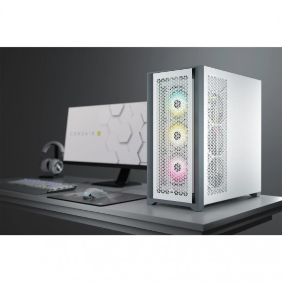 Case 5000D Airflow TG White Mid Tower ATX