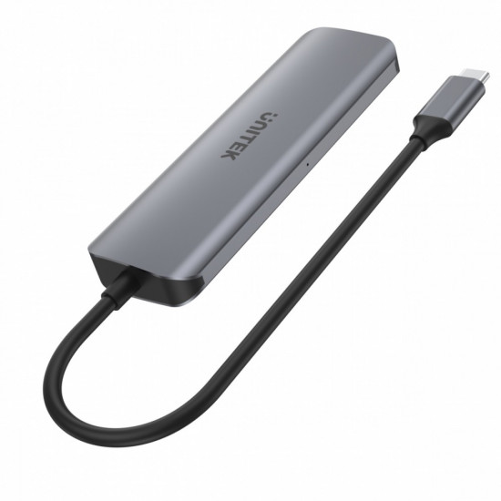 HUB USB-C 3x USB 3.1 PD 100W HDMI H1107E