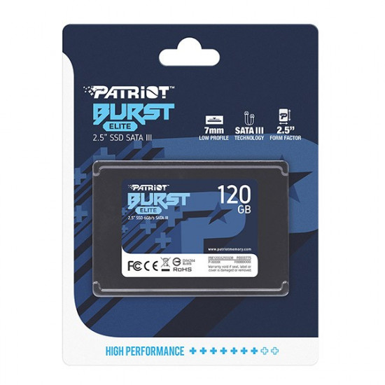 PATRIOT Burst Elite 120GB SATA 3 2.5inch SSD