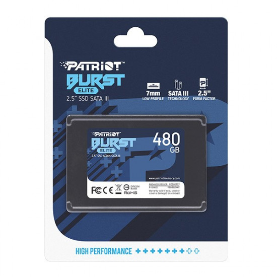 SSD 480GB Burst Elite 450/320MB/s SATA III 2.