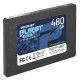 SSD|PATRIOT|Burst Elite|480GB|SATA 3.0|3D NAND|Write speed 320 MBytes/sec|Read speed 450 MBytes/sec|2,5