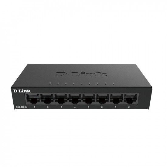 DGS-108GL Switch 8xGE