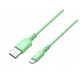 USB C Cable 1m green