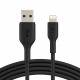 Belkin PVC USB-A to ligh tning 3m Black