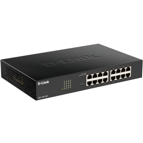 D-Link DGS-1100-16V2 Sw itch Smart 16xGE