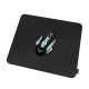 Gaming mouse pad, size XL, black