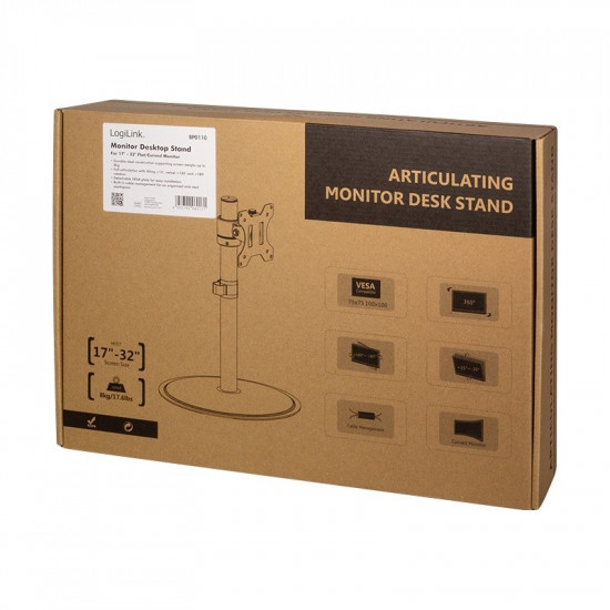 Monitor stand, 17-32& 39 steel, max 8kg