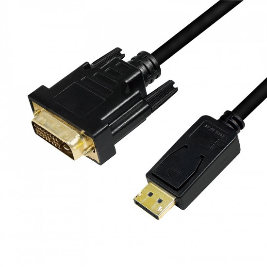 DisplayPort to DVI cable , black, 2m