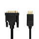 DisplayPort to DVI cable , black, 2m