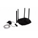 Wireless Router|MERCUSYS|1800 Mbps|Wi-Fi 6|1 WAN|3x10/100/1000M|Number of antennas 4|MR70X