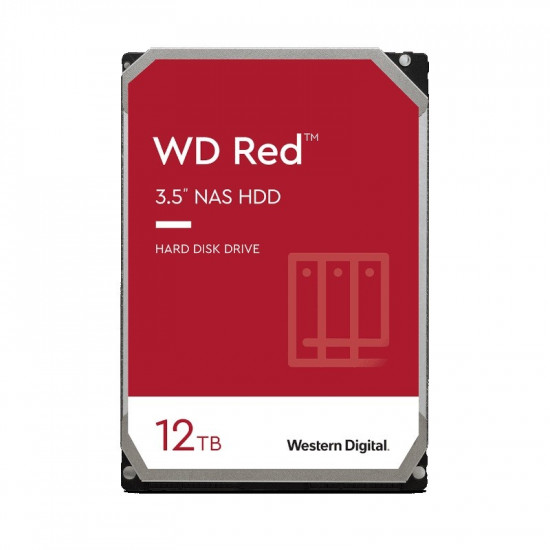 Drive 3,5 inches WD Red Plus 12TB CMR 256MB/7200RPM Class