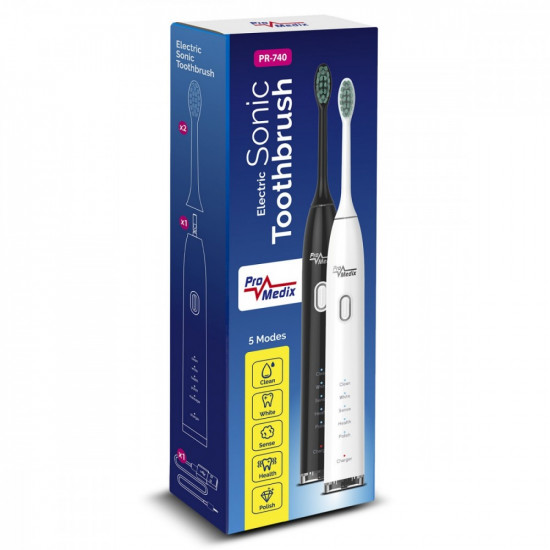 Sonic toothbrush white Promedix PR-740 W