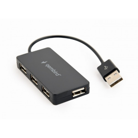 USB 4port Hub black