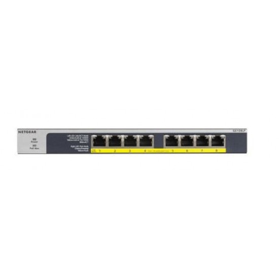 GS108PP Switch 8xGE PoE/PoE+