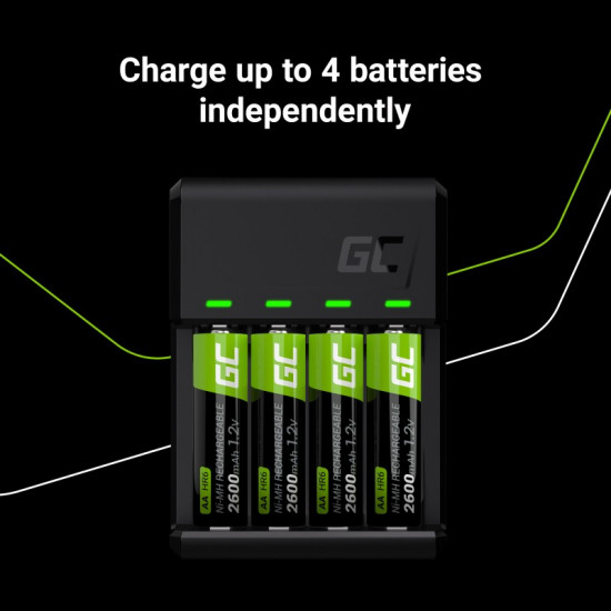 GC VitalCharger charger 4x AAA / HR03 800mAh