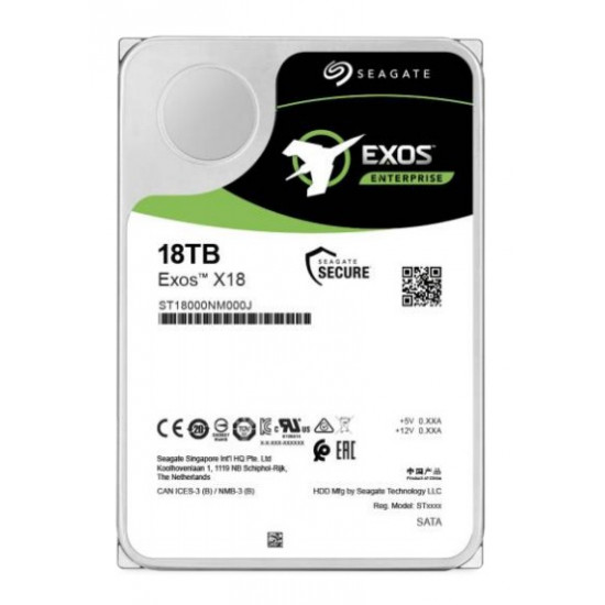 Exos X18 18TB 4Kn SATA 3,5 ST18000NM000J