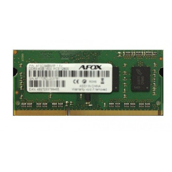 Afox SO-DIMM DDR3 4GB 1333MHz LV