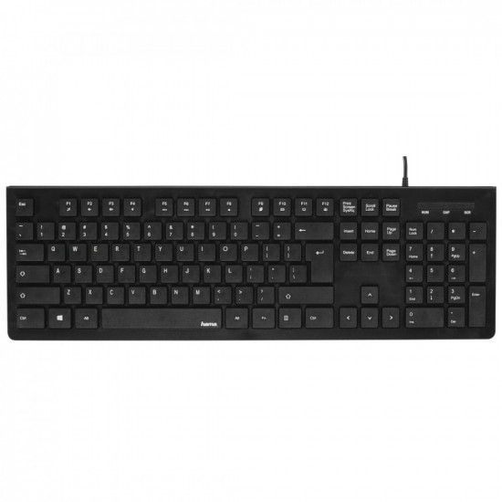 Basic keyboard Hama KC-200 black