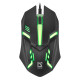 MOUSE DEFENDER CYBER MB-560L BLACK 7 COLORS 1200DPI 3P