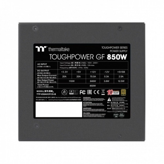 ToughPower GF 850W Modular 80+Gold