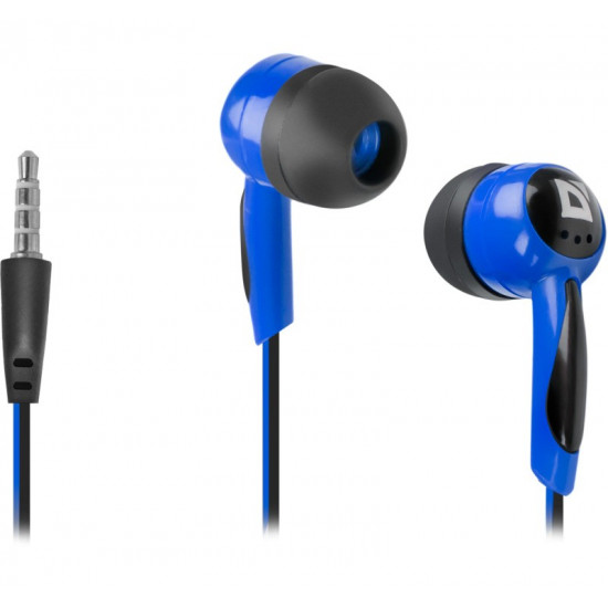 EARPHONES BASIC 604 BLACK-BLUE