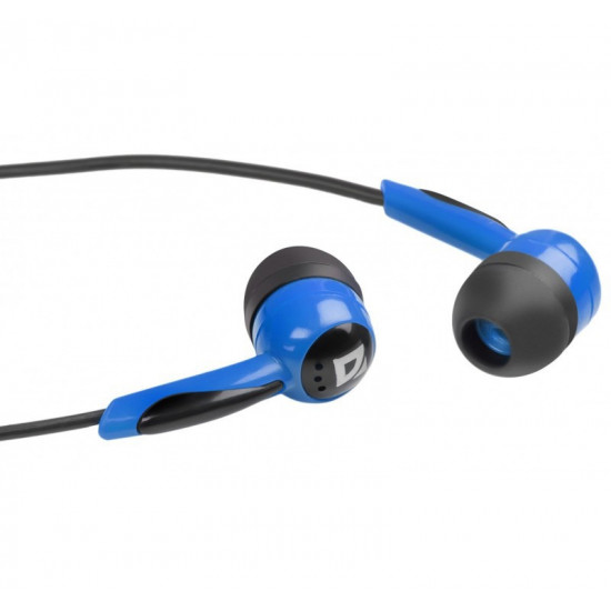 EARPHONES BASIC 604 BLACK-BLUE